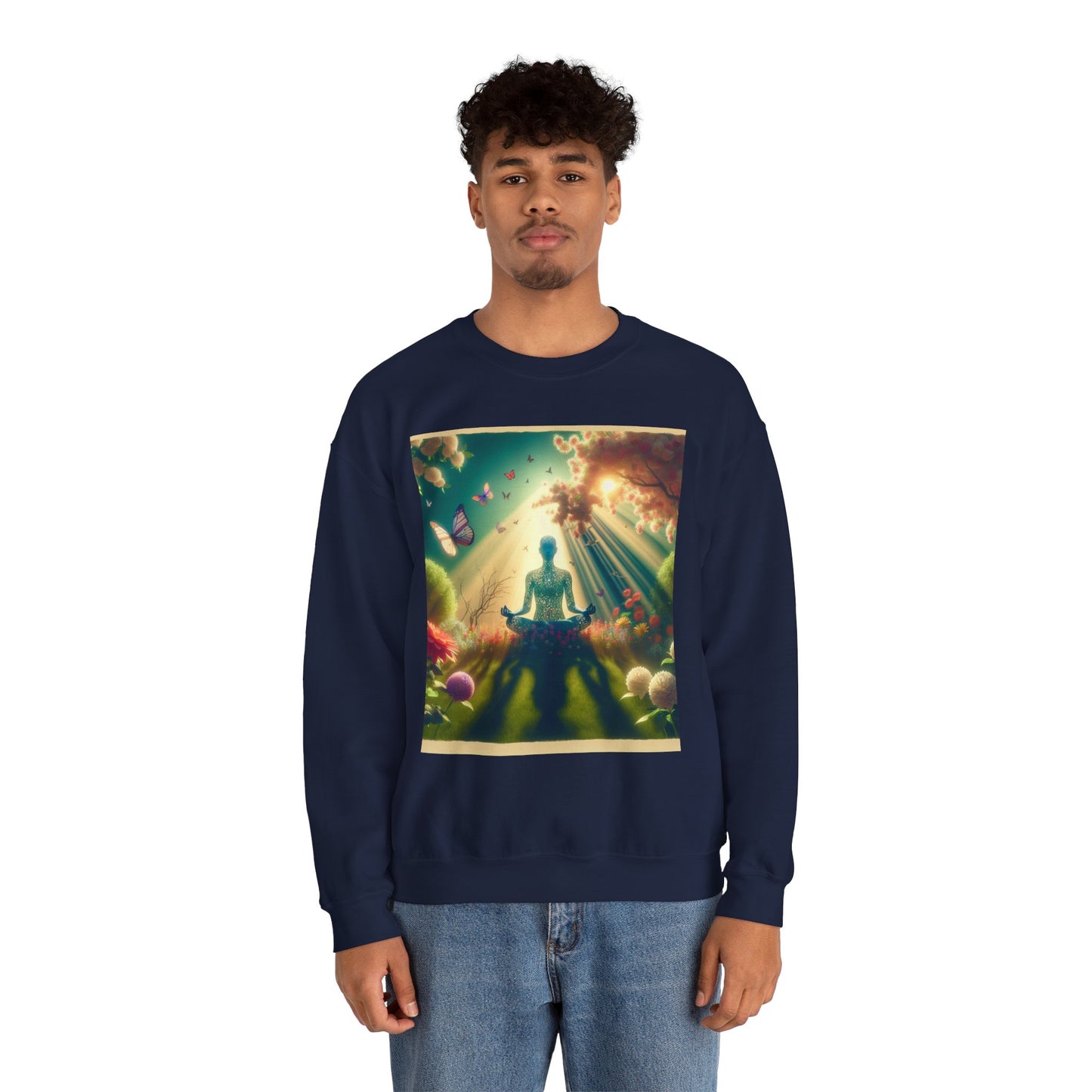 Meditation Bliss Crewneck Sweatshirt