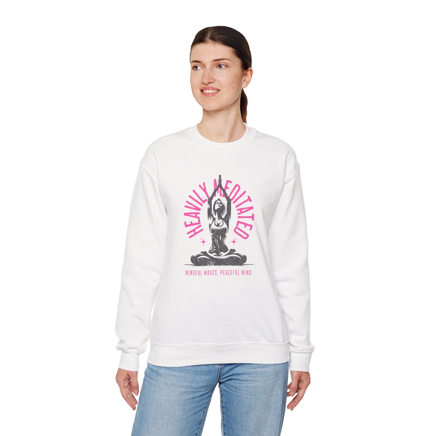 Meditation Inspired Crewneck Sweatshirt