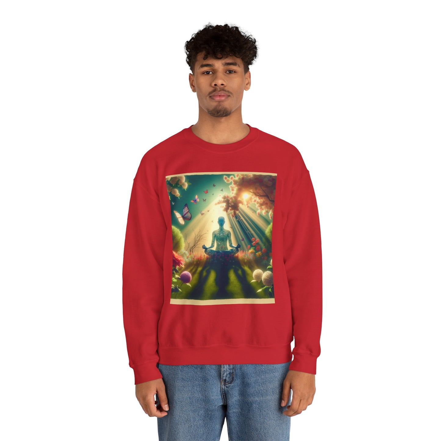 Meditation Bliss Crewneck Sweatshirt