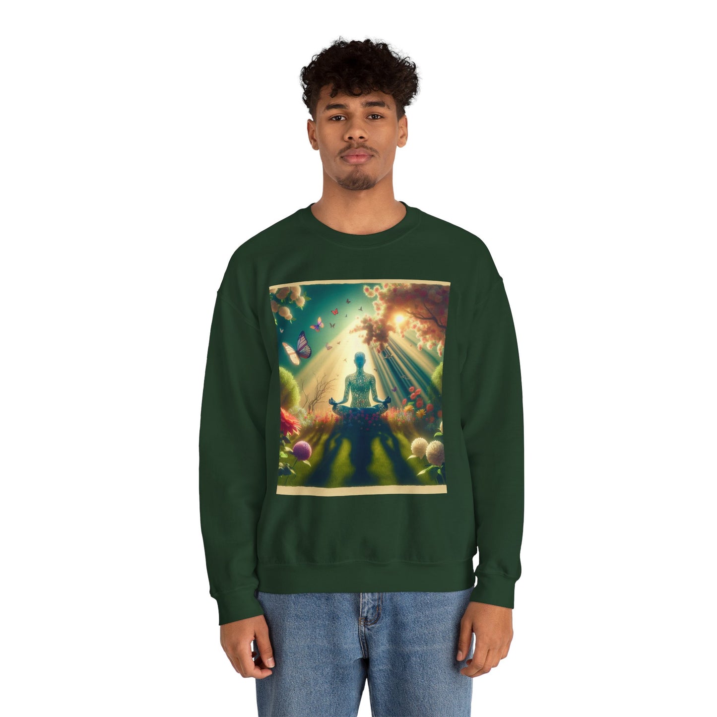 Meditation Bliss Crewneck Sweatshirt