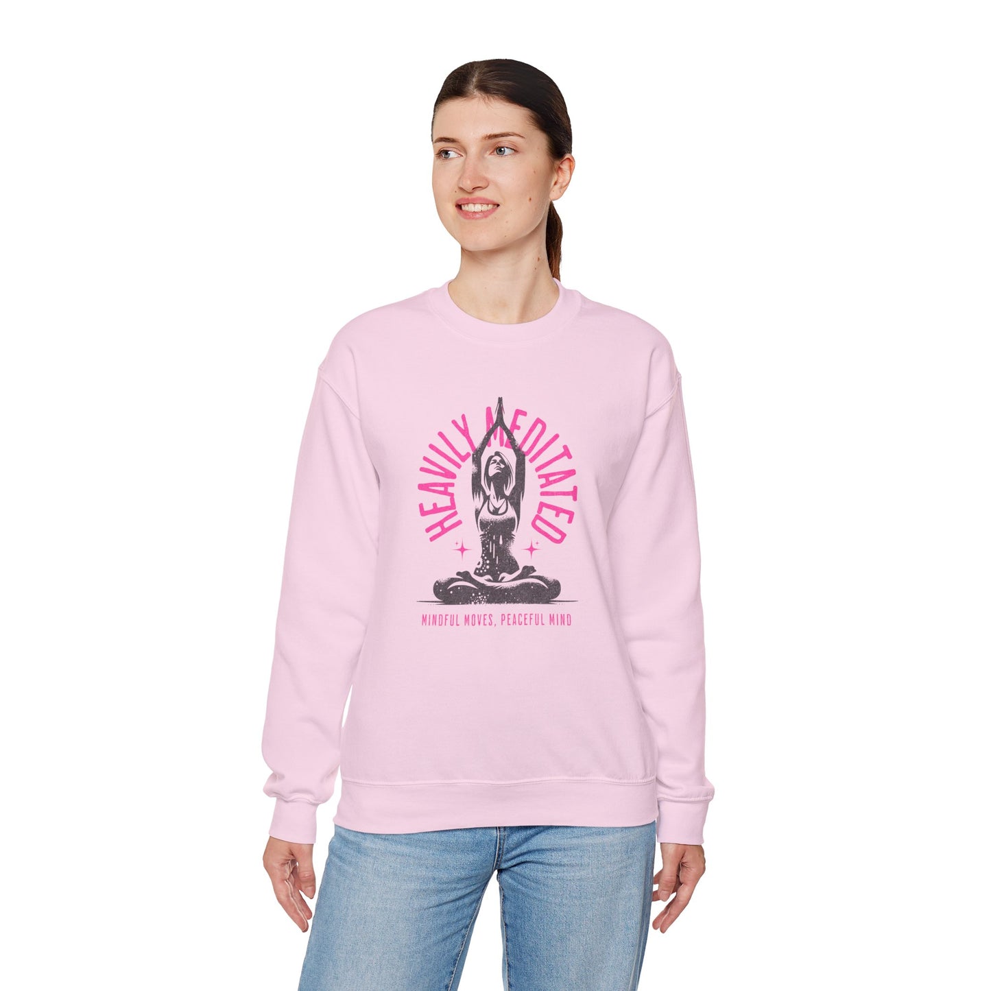 Meditation Inspired Crewneck Sweatshirt
