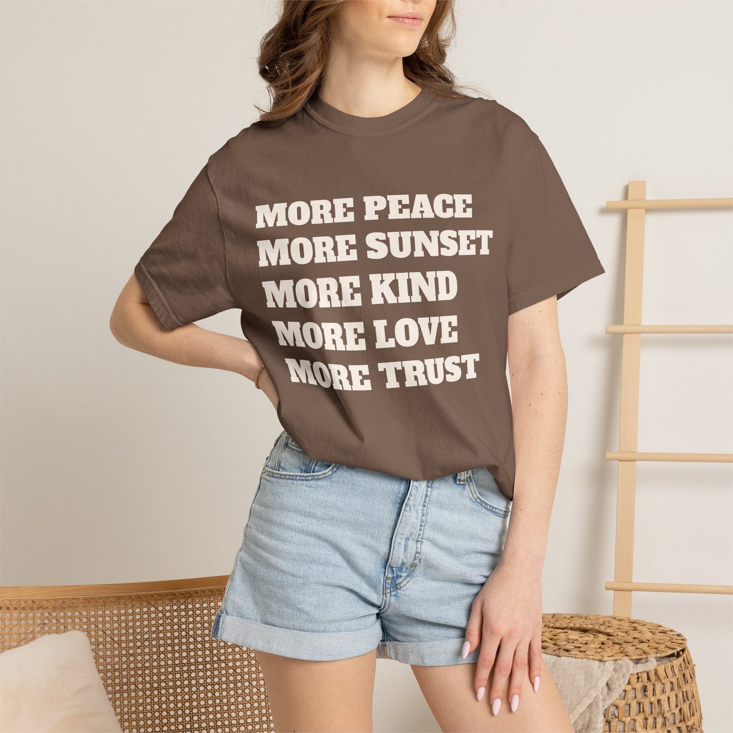 More Peace, More Sunset, More Kind, More Love, More Trust T-shirt