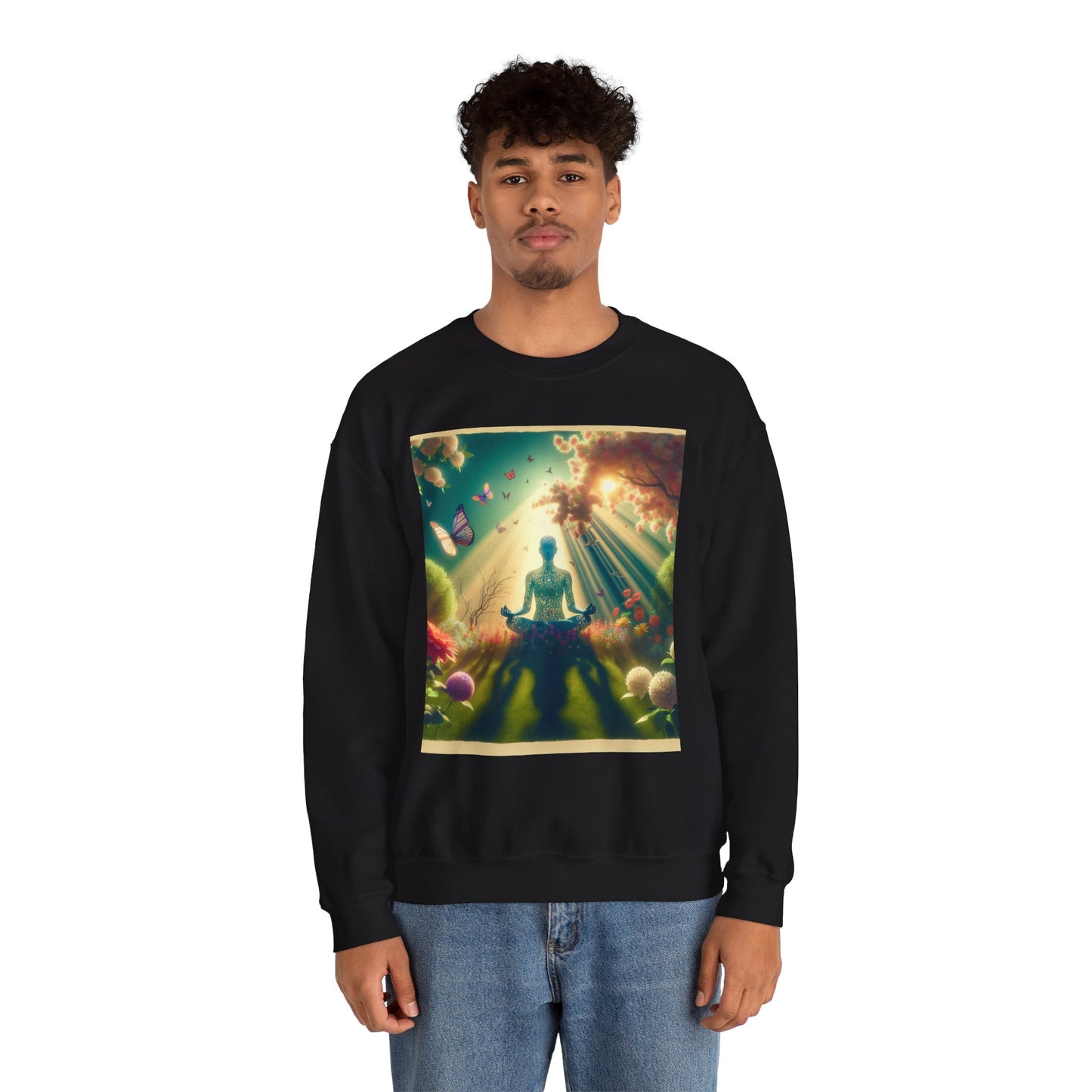 Meditation Bliss Crewneck Sweatshirt
