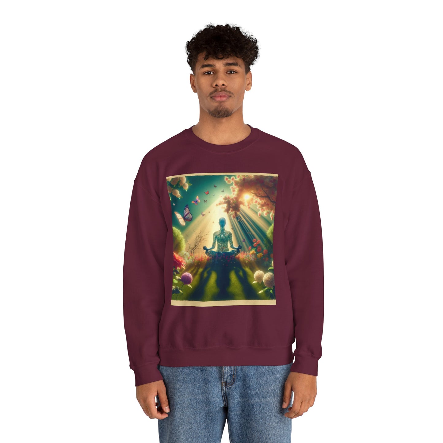 Meditation Bliss Crewneck Sweatshirt