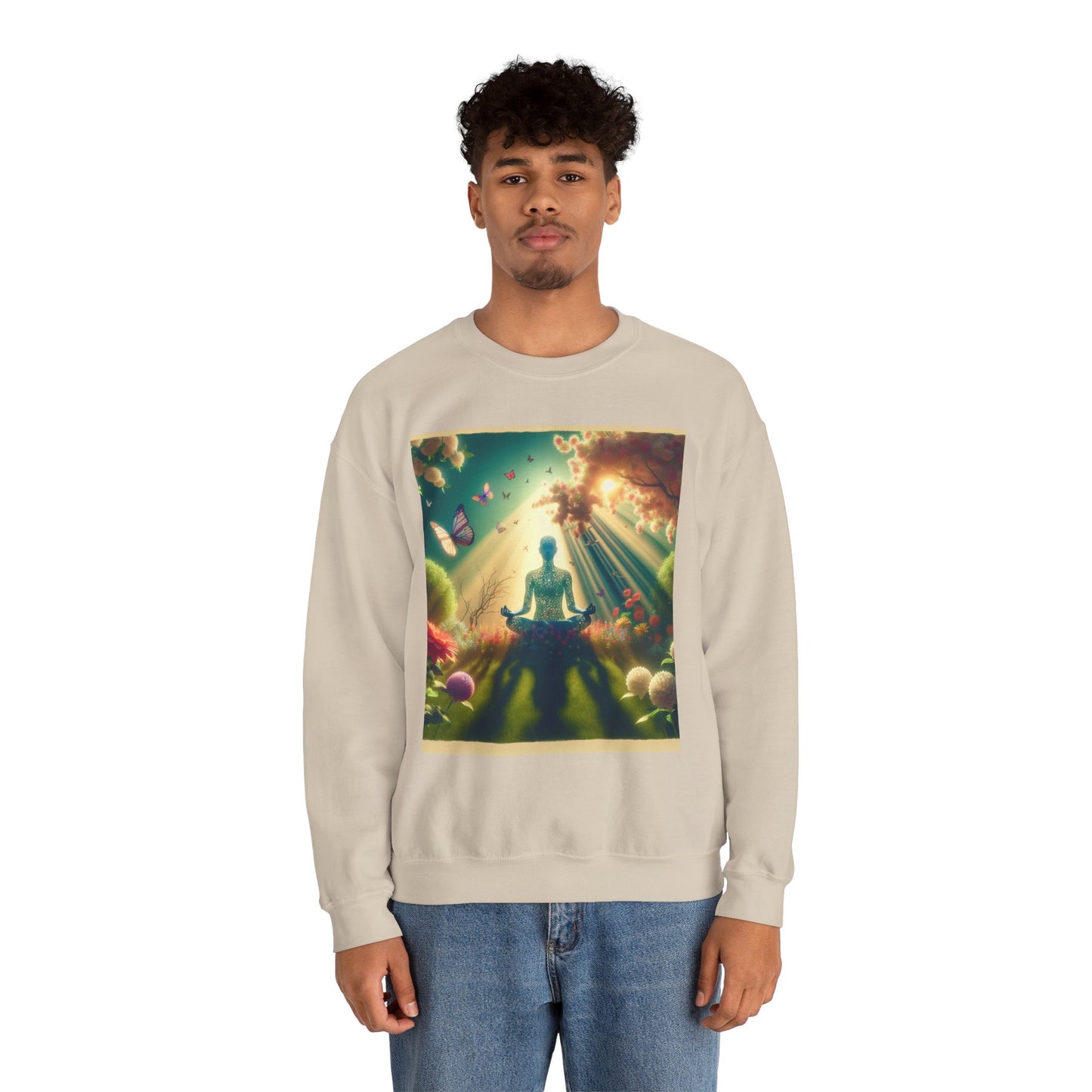 Meditation Bliss Crewneck Sweatshirt
