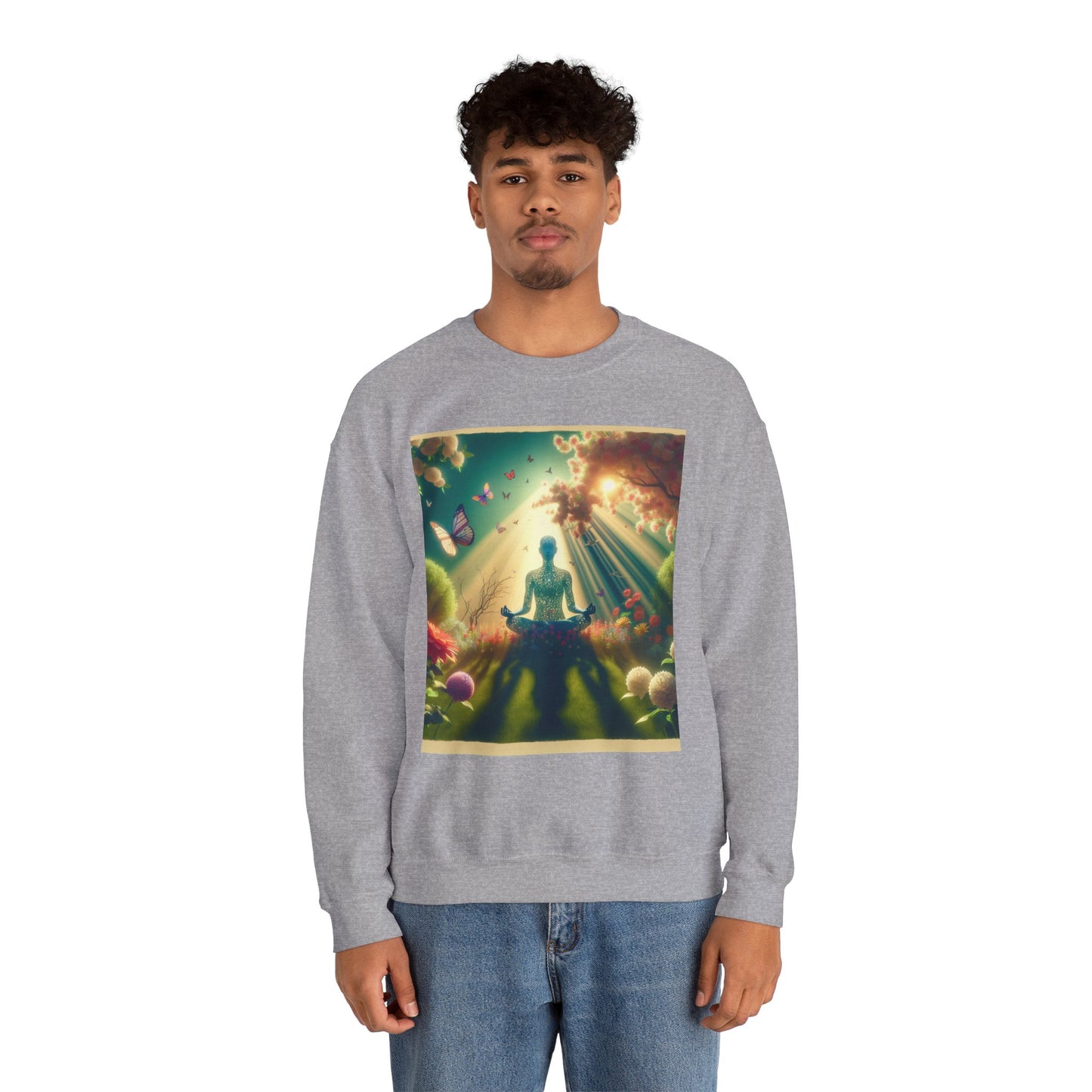Meditation Bliss Crewneck Sweatshirt