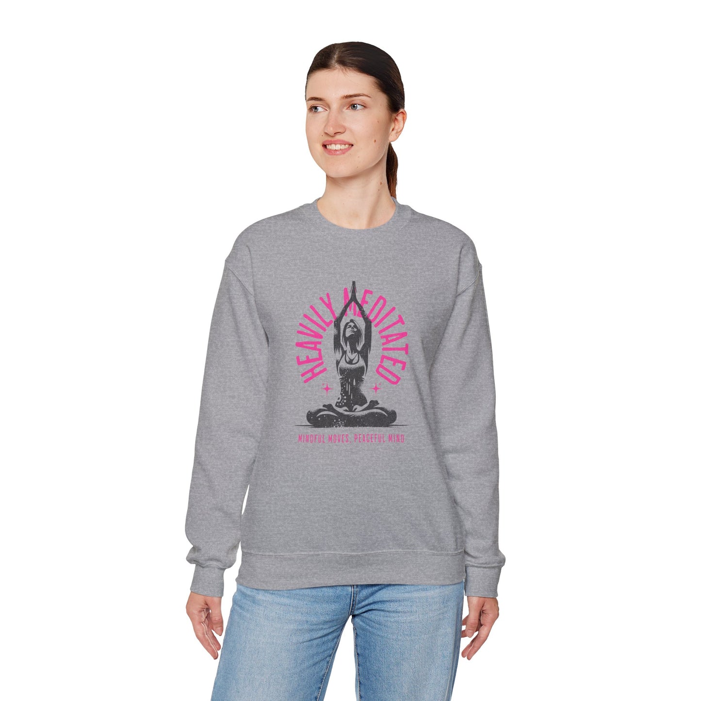 Meditation Inspired Crewneck Sweatshirt