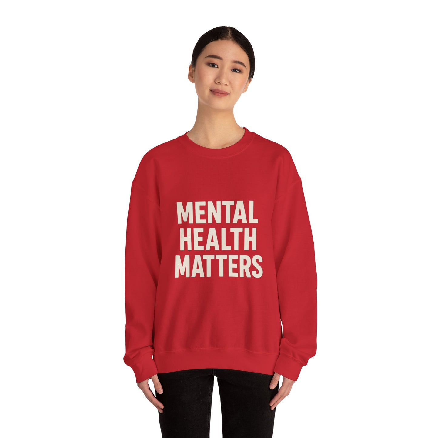 Unisex Mental Health Matters Crewneck Sweatshirt