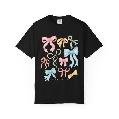 Pastel Ribbon Bows T-Shirt