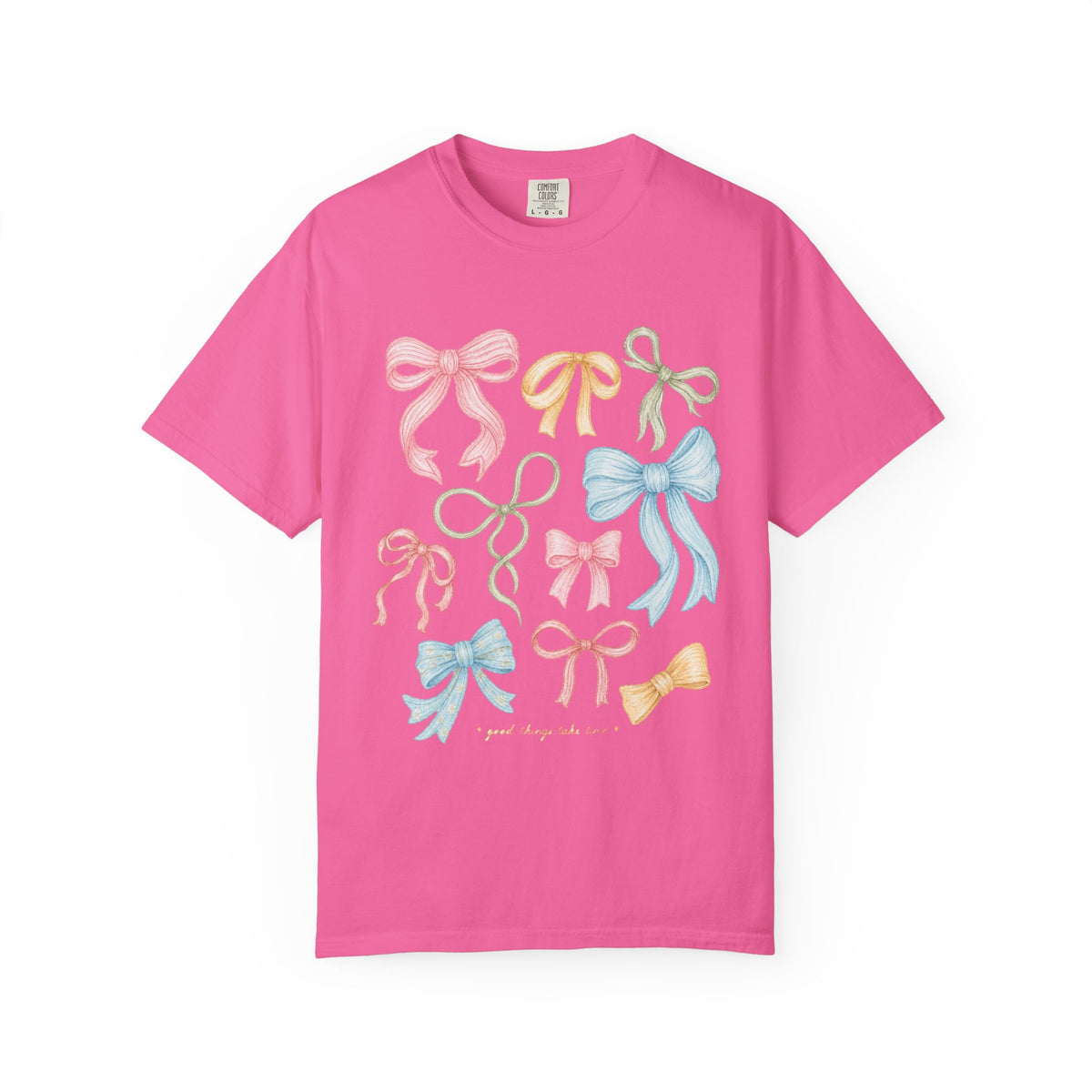 Pastel Ribbon Bows T-Shirt