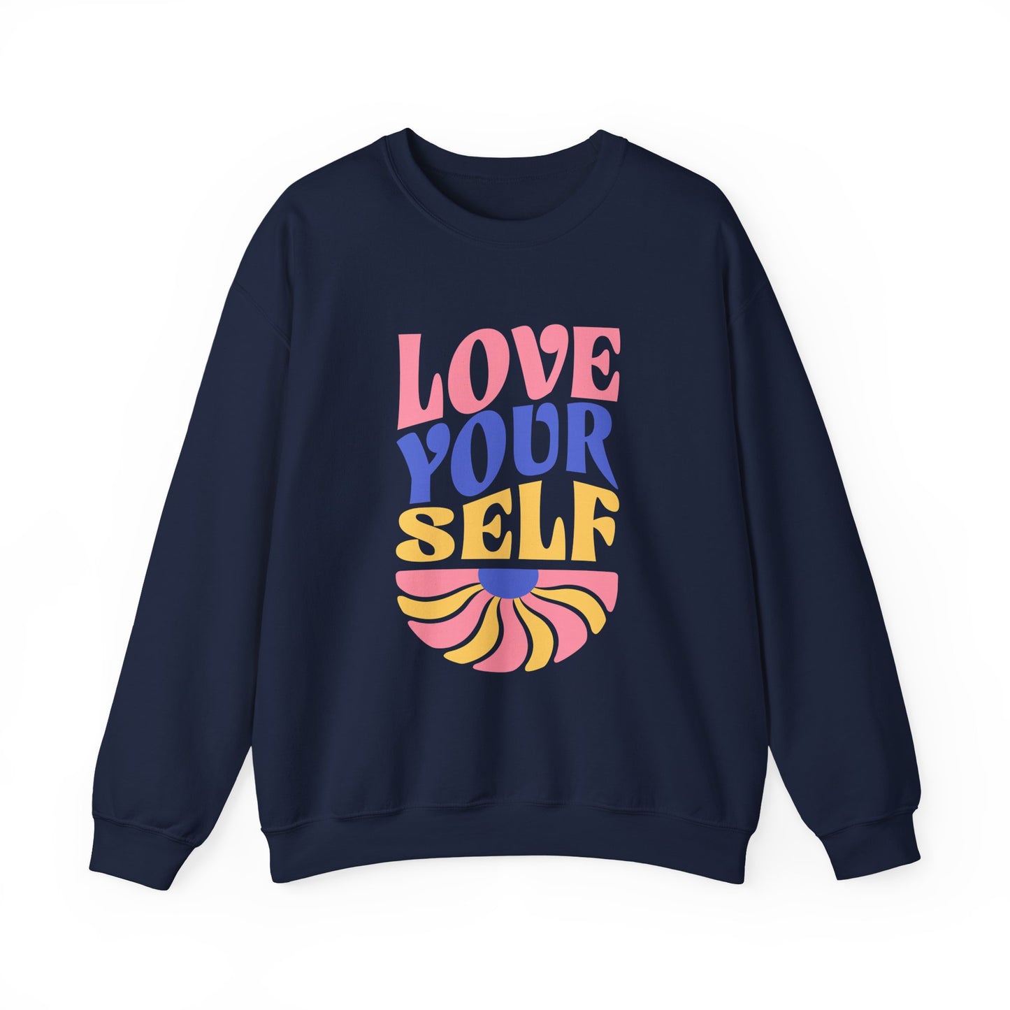 Love Your Self Retro Crewneck Sweatshirt