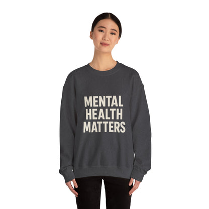 Unisex Mental Health Matters Crewneck Sweatshirt