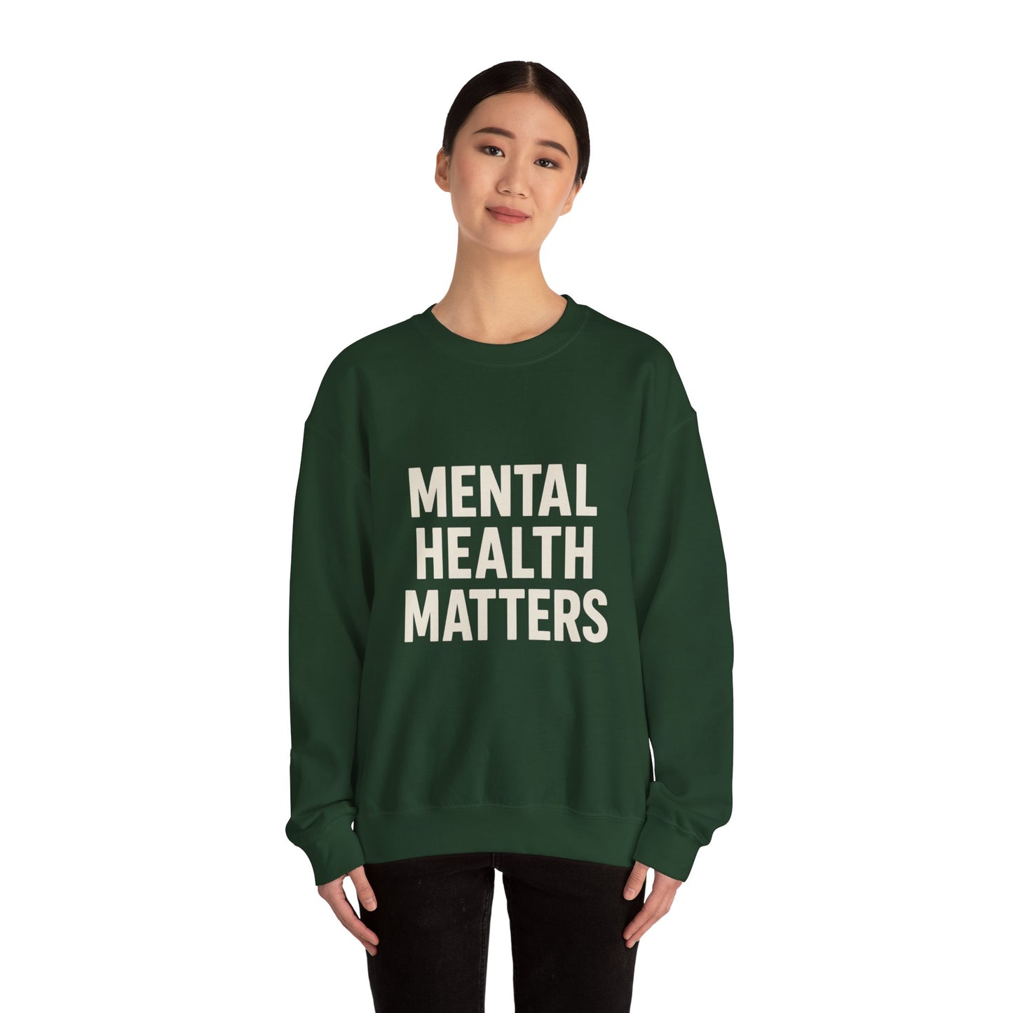 Unisex Mental Health Matters Crewneck Sweatshirt