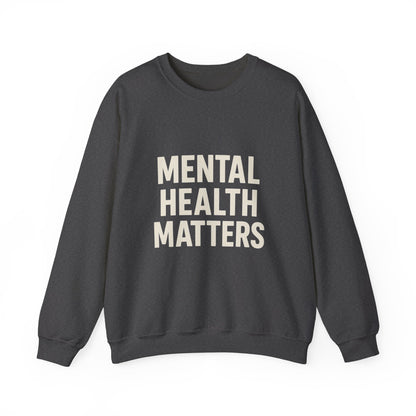 Unisex Mental Health Matters Crewneck Sweatshirt