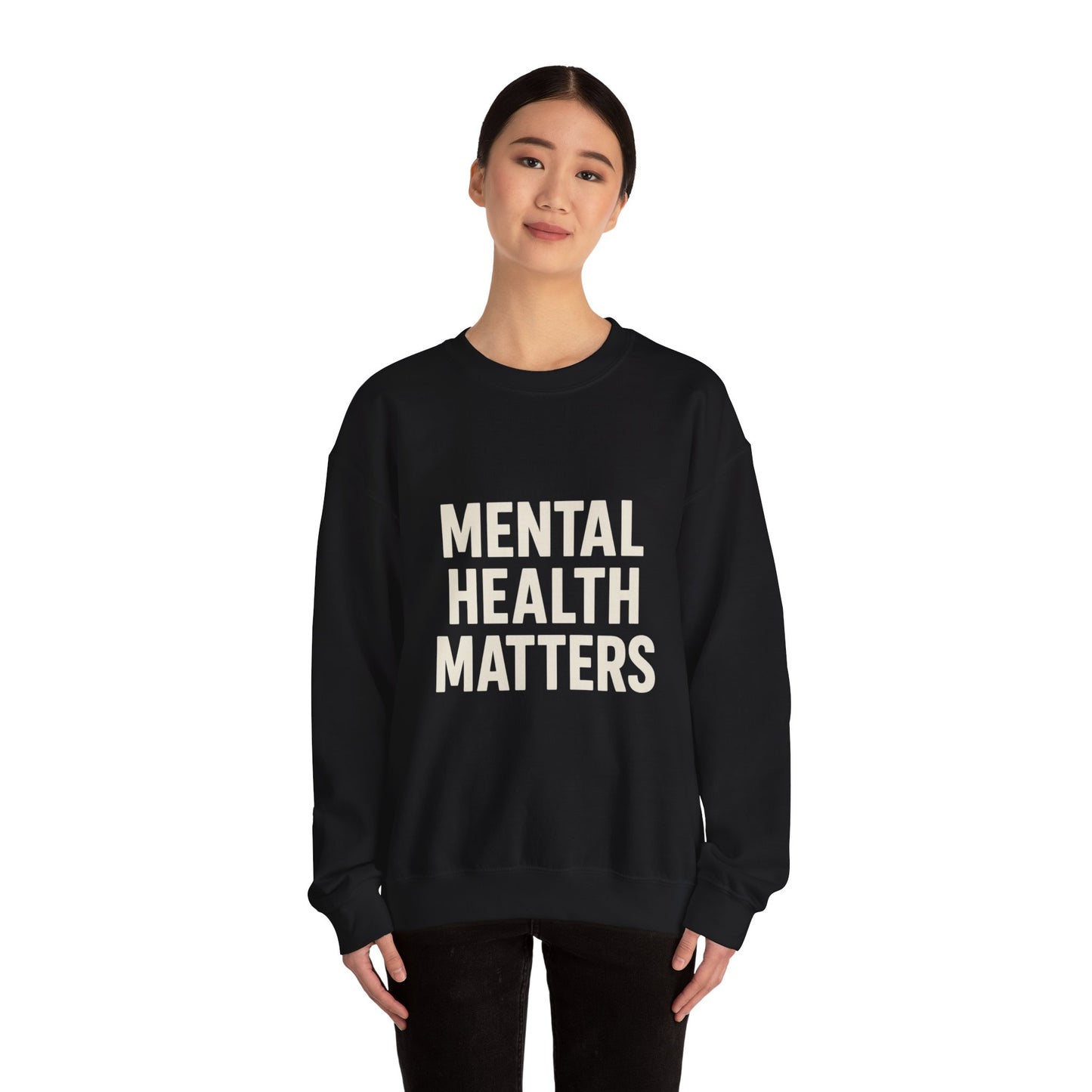 Unisex Mental Health Matters Crewneck Sweatshirt