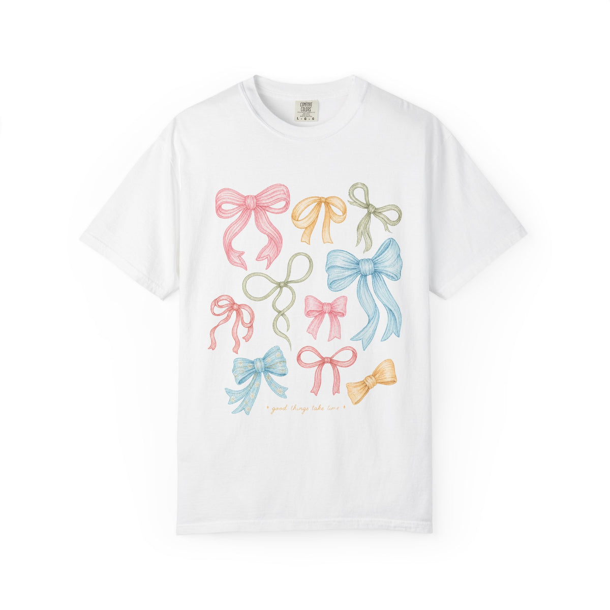 Pastel Ribbon Bows T-Shirt