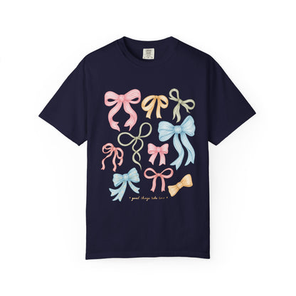 Pastel Ribbon Bows T-Shirt