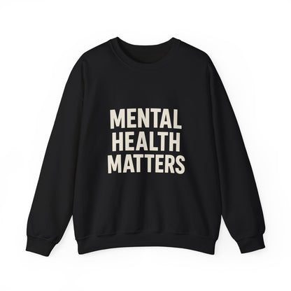 Unisex Mental Health Matters Crewneck Sweatshirt