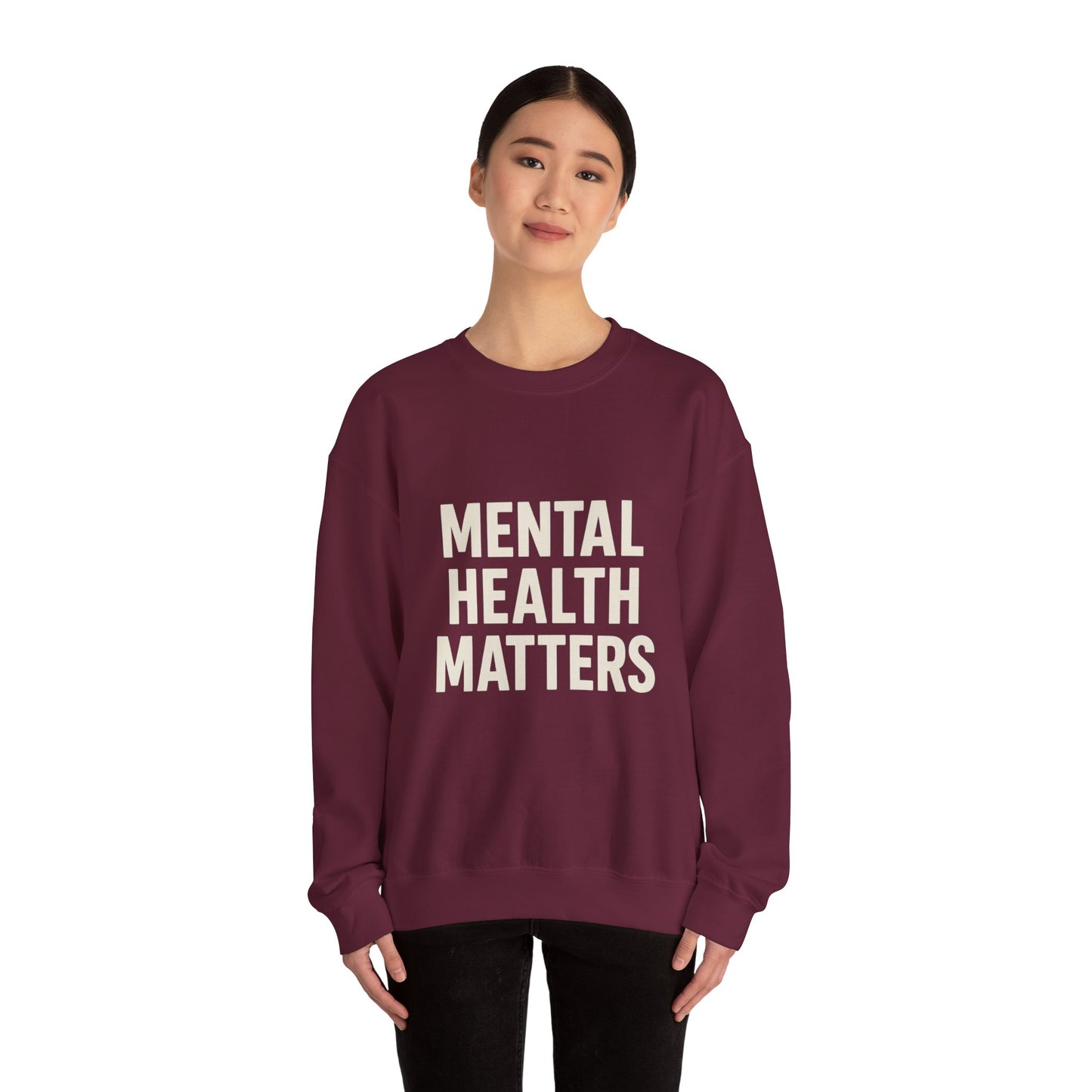 Unisex Mental Health Matters Crewneck Sweatshirt
