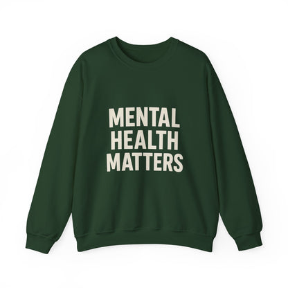 Unisex Mental Health Matters Crewneck Sweatshirt
