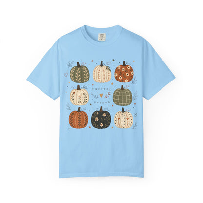 Pumpkin Patch Pattern Halloween T-Shirt