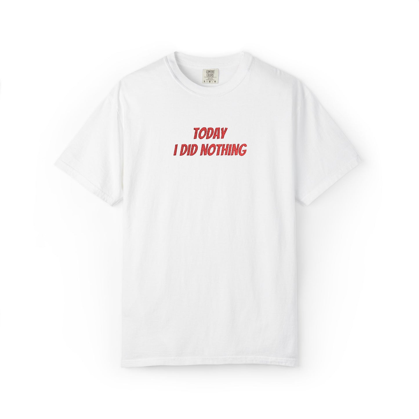 Today I Did Nothing T-Shirt
