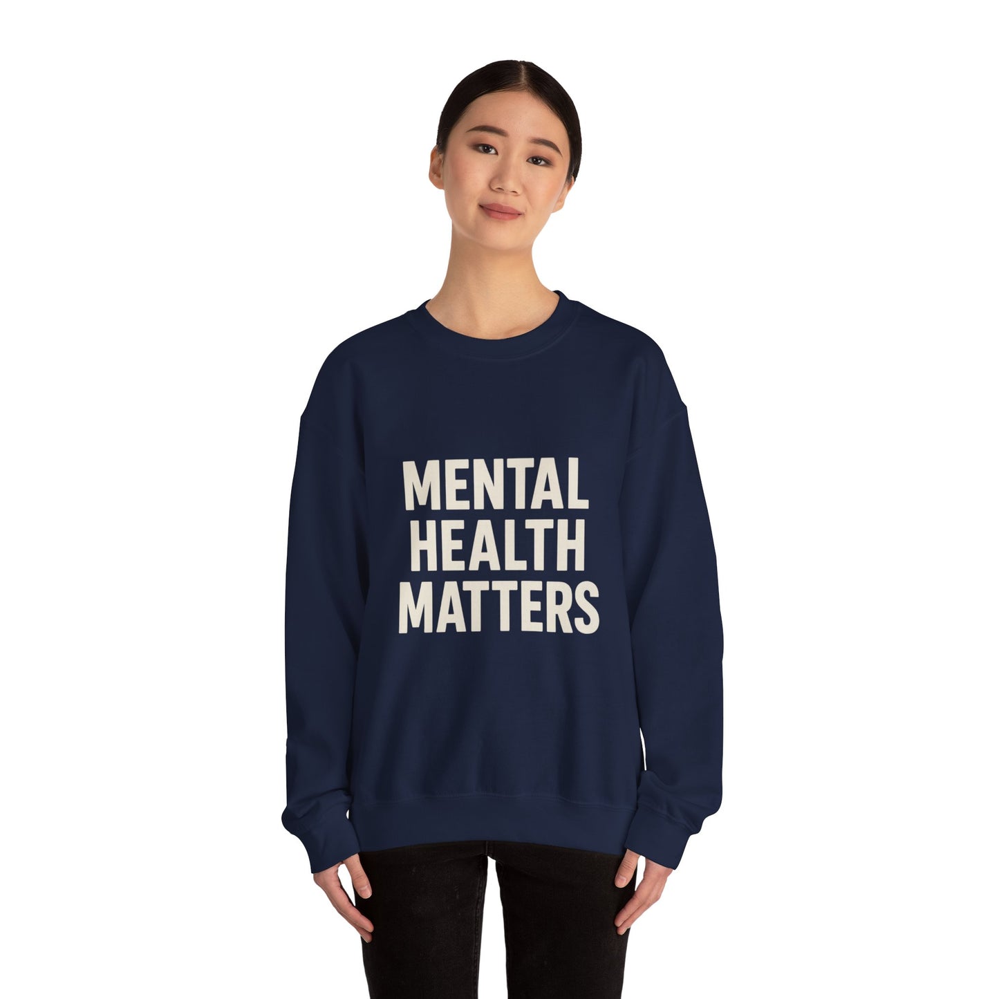 Unisex Mental Health Matters Crewneck Sweatshirt
