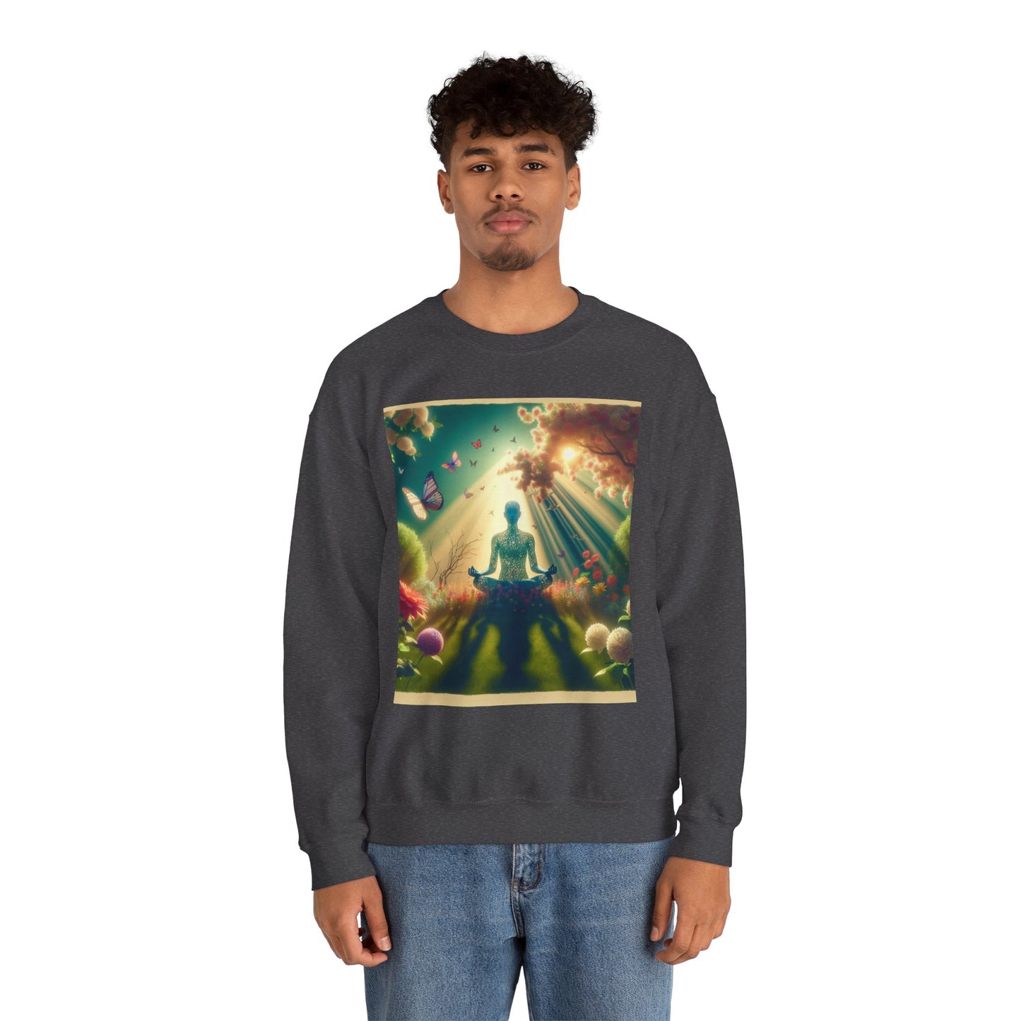 Meditation Bliss Crewneck Sweatshirt