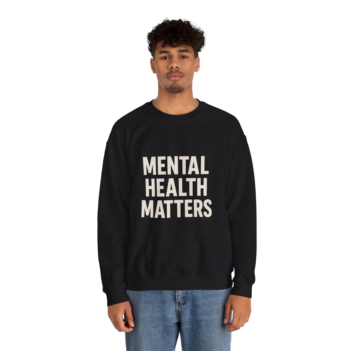 Unisex Mental Health Matters Crewneck Sweatshirt