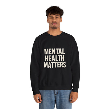 Unisex Mental Health Matters Crewneck Sweatshirt