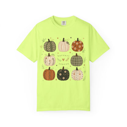Pumpkin Patch Pattern Halloween T-Shirt